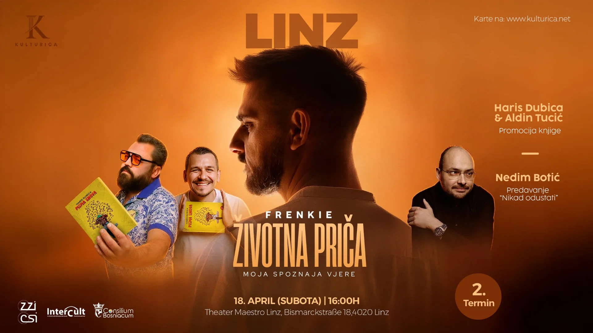 Frenkie - Životna priča - Linz - Termin 2