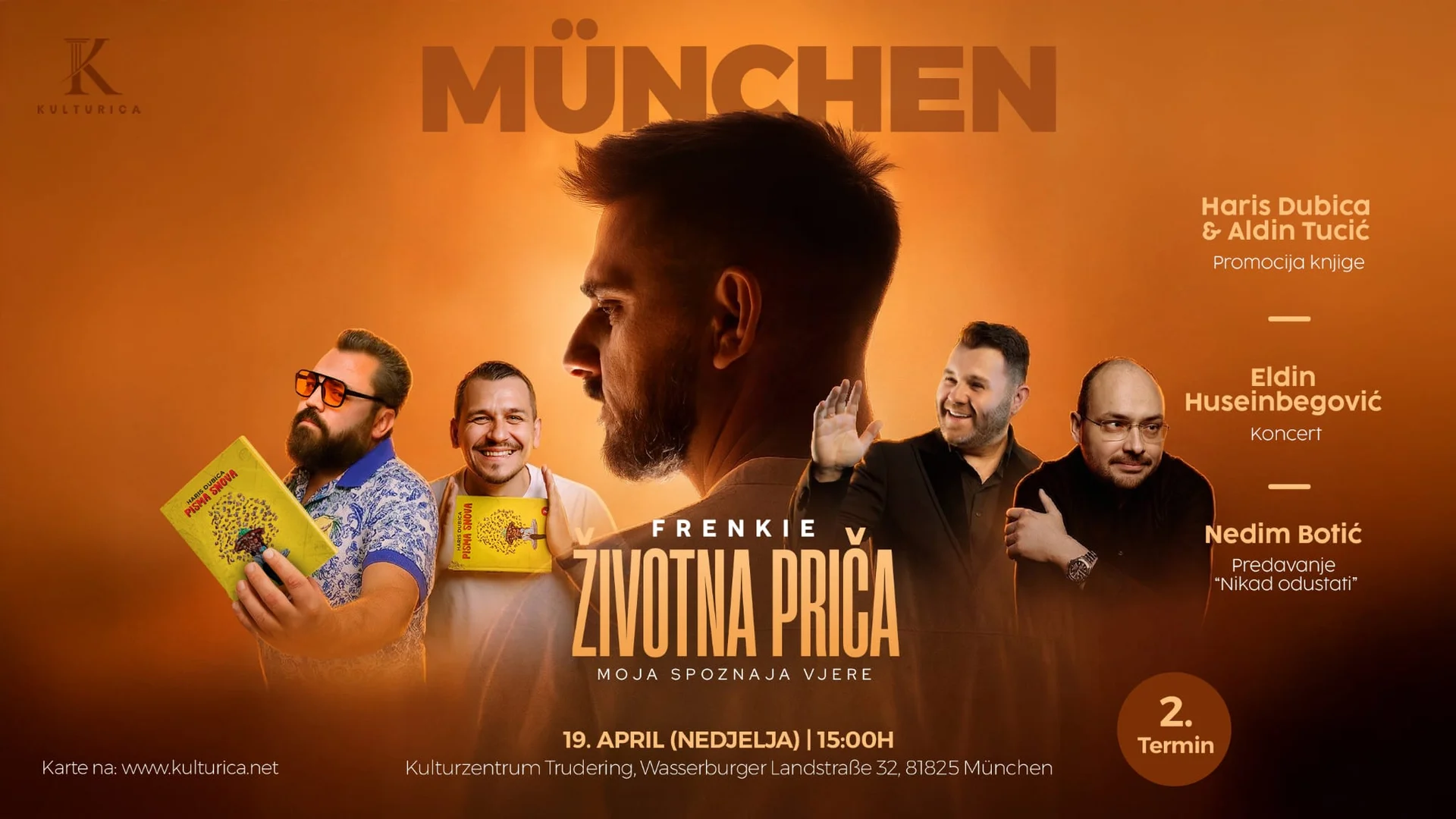 Frenkie - Životna priča - München - Termin 2